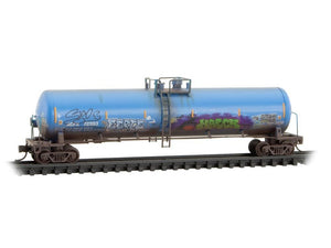 N Micro-Trains MTL 98305101 GE First Union/ex-ACFX Tank Cars 3-Pack w/ Graffiti