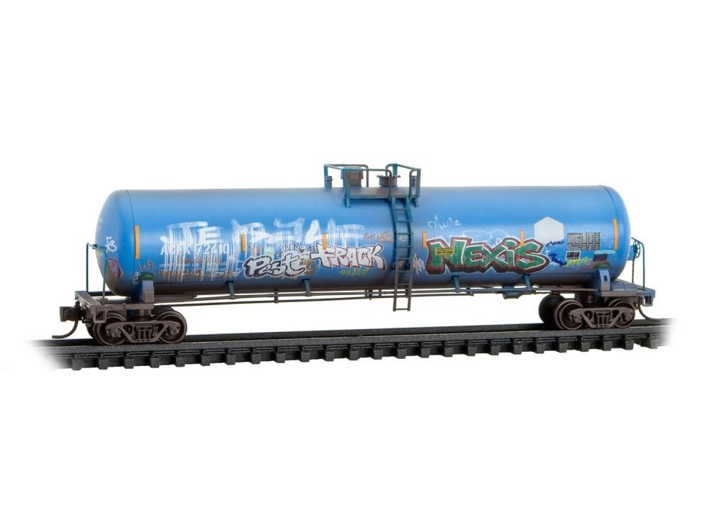 N Micro-Trains MTL 98305101 GE First Union/ex-ACFX Tank Cars 3-Pack w/ Graffiti