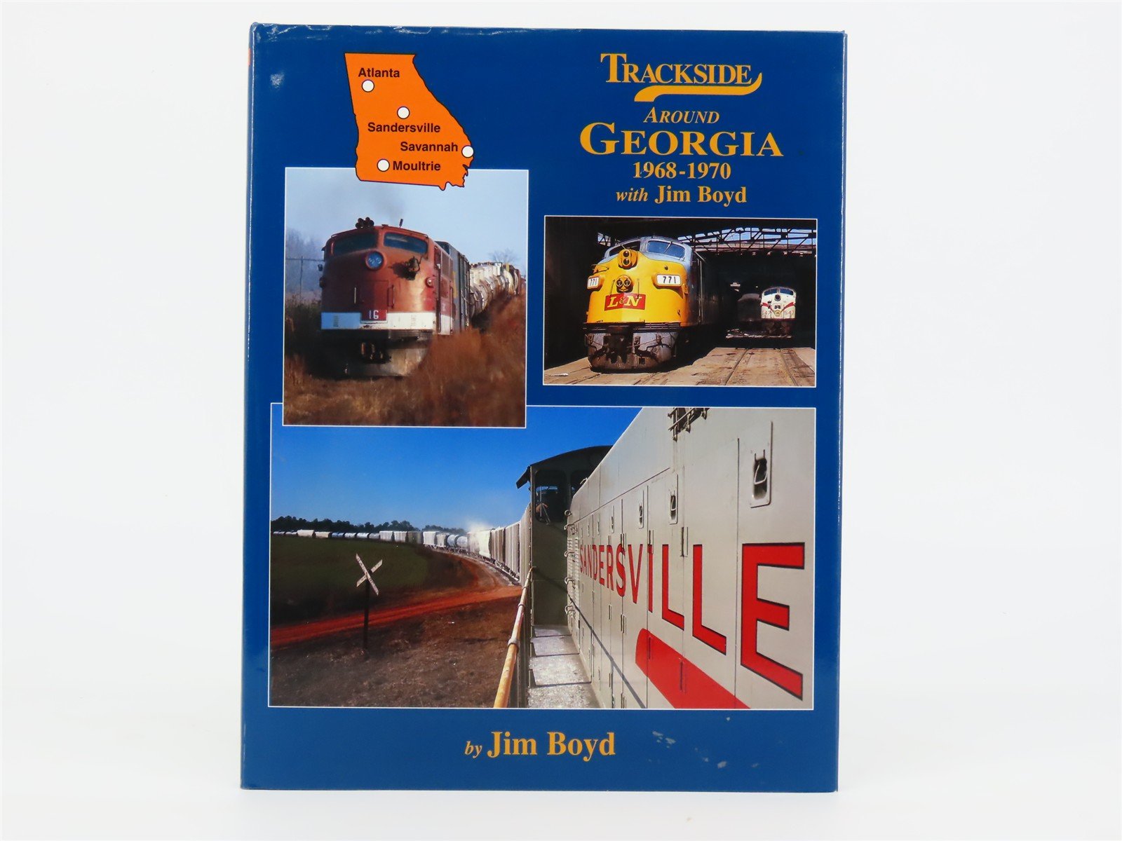 Morning Sun Books: Trackside Around Georgia 1968-1970 w/ Jim Boyd ©2008 HC Book