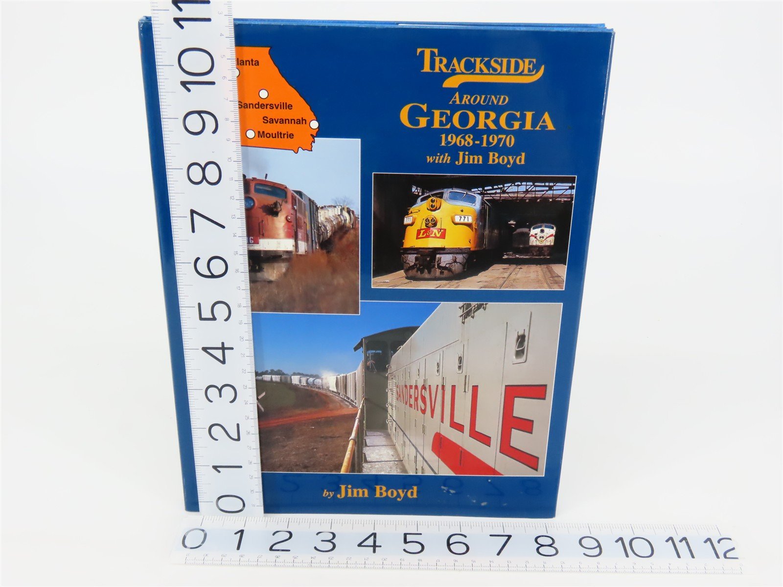 Morning Sun Books: Trackside Around Georgia 1968-1970 w/ Jim Boyd ©2008 HC Book