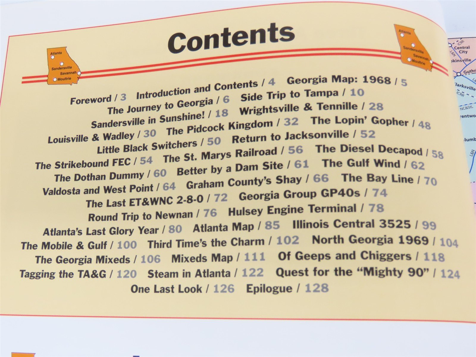 Morning Sun Books: Trackside Around Georgia 1968-1970 w/ Jim Boyd ©2008 HC Book