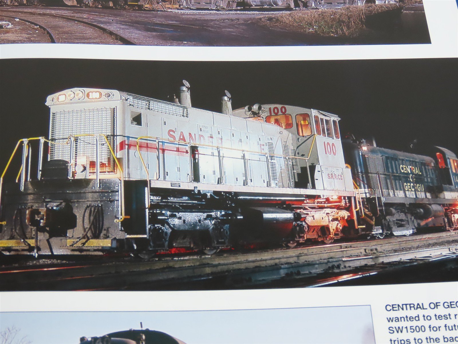 Morning Sun Books: Trackside Around Georgia 1968-1970 w/ Jim Boyd ©2008 HC Book