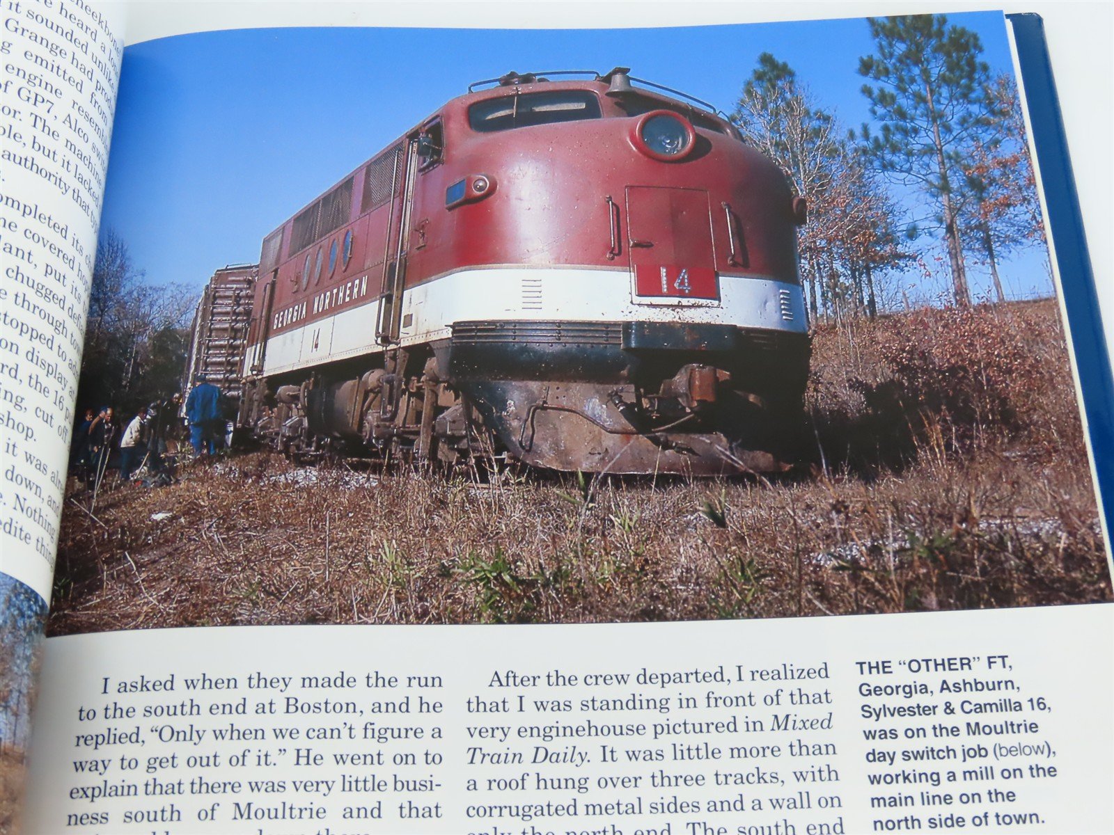 Morning Sun Books: Trackside Around Georgia 1968-1970 w/ Jim Boyd ©2008 HC Book