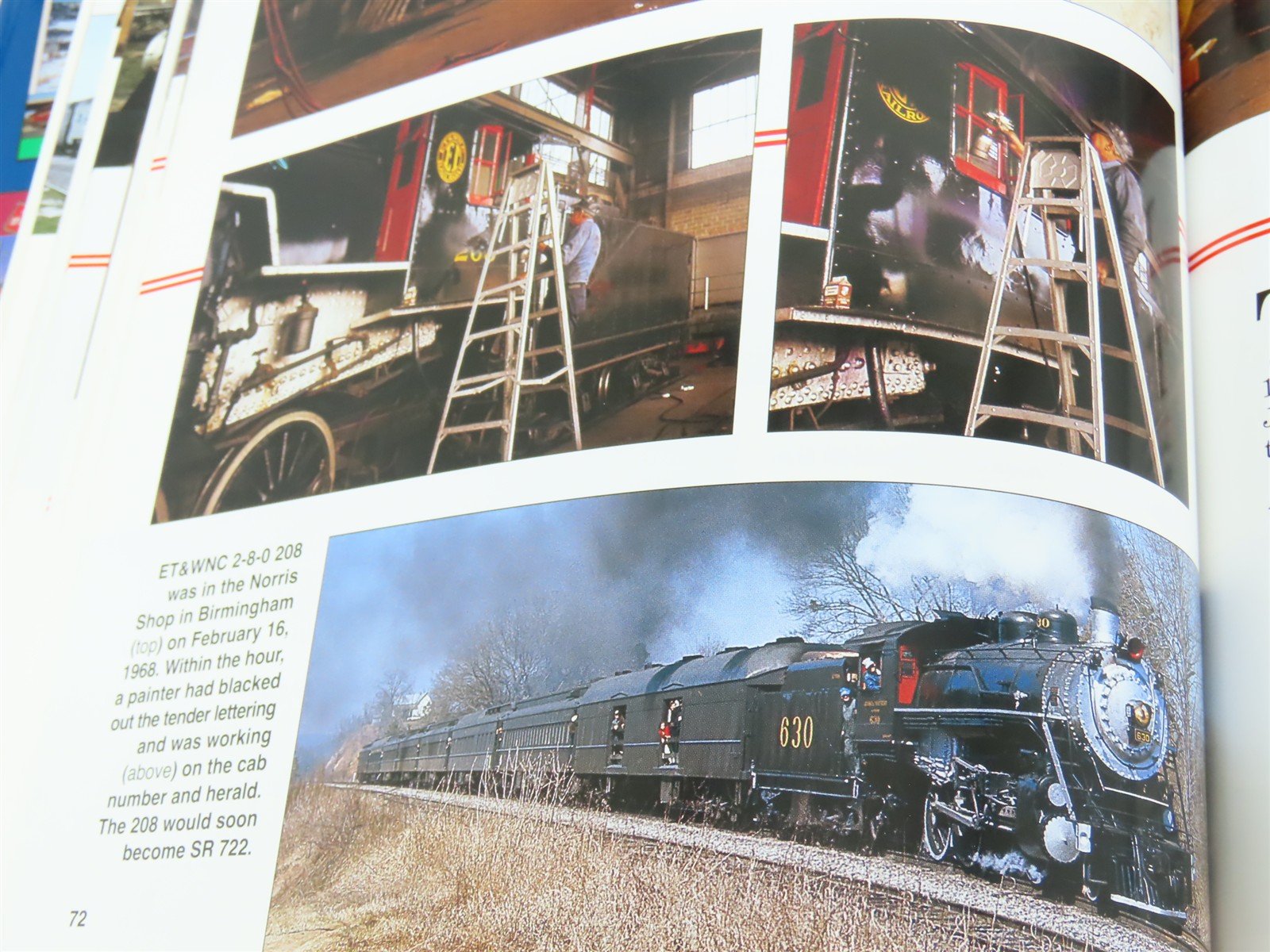 Morning Sun Books: Trackside Around Georgia 1968-1970 w/ Jim Boyd ©2008 HC Book
