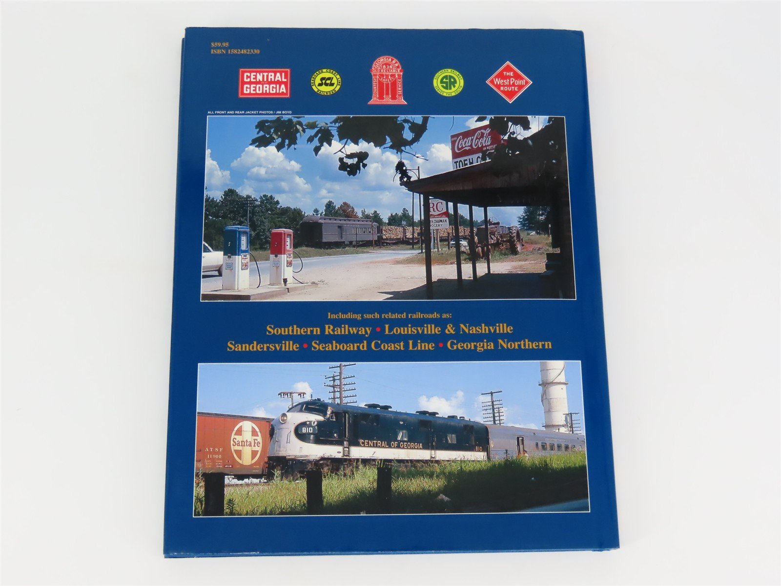 Morning Sun Books: Trackside Around Georgia 1968-1970 w/ Jim Boyd ©2008 HC Book