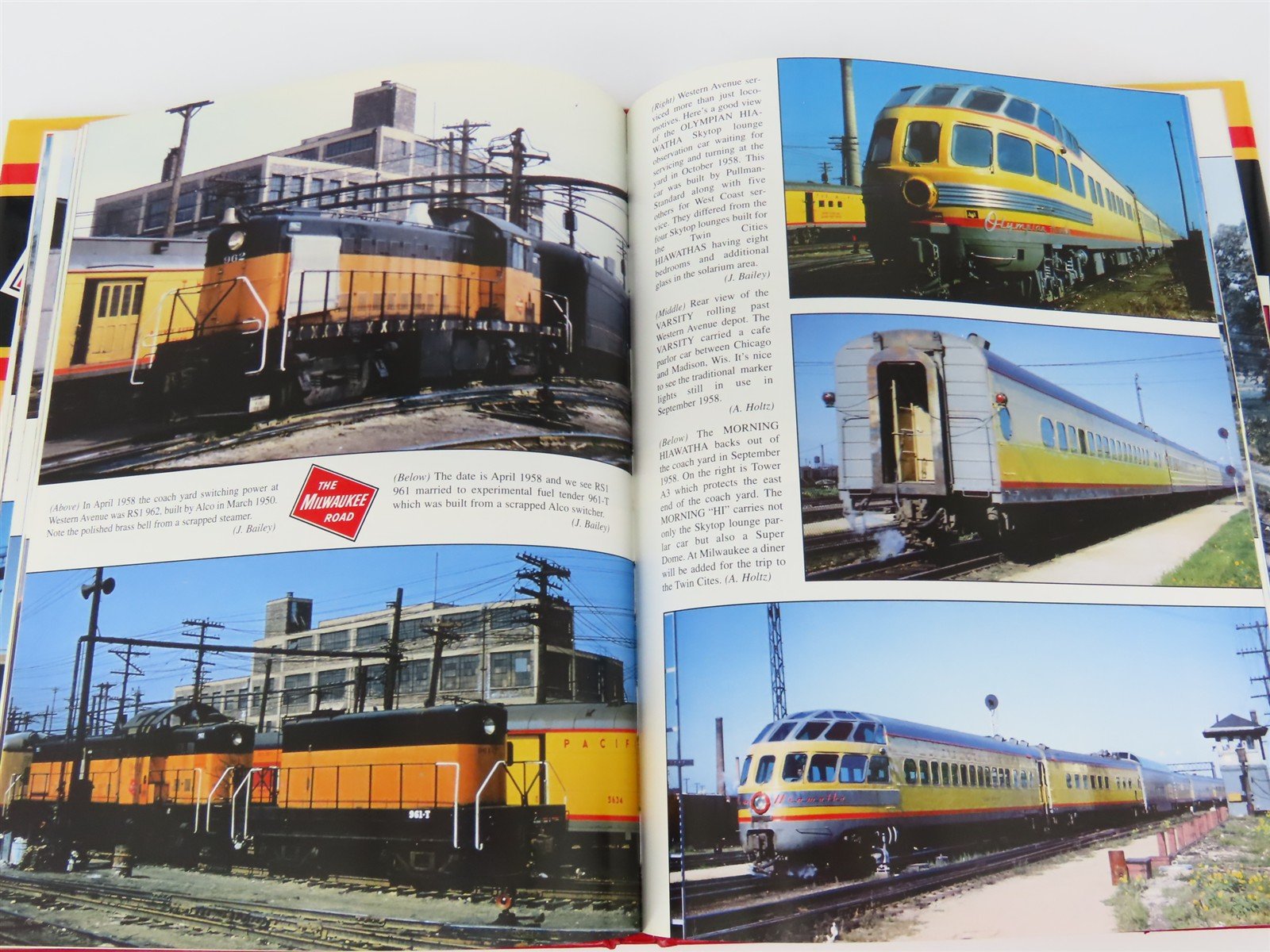 Morning Sun Books: The Milwaukee Road In Color V. 1 The East End by Raia ©1995