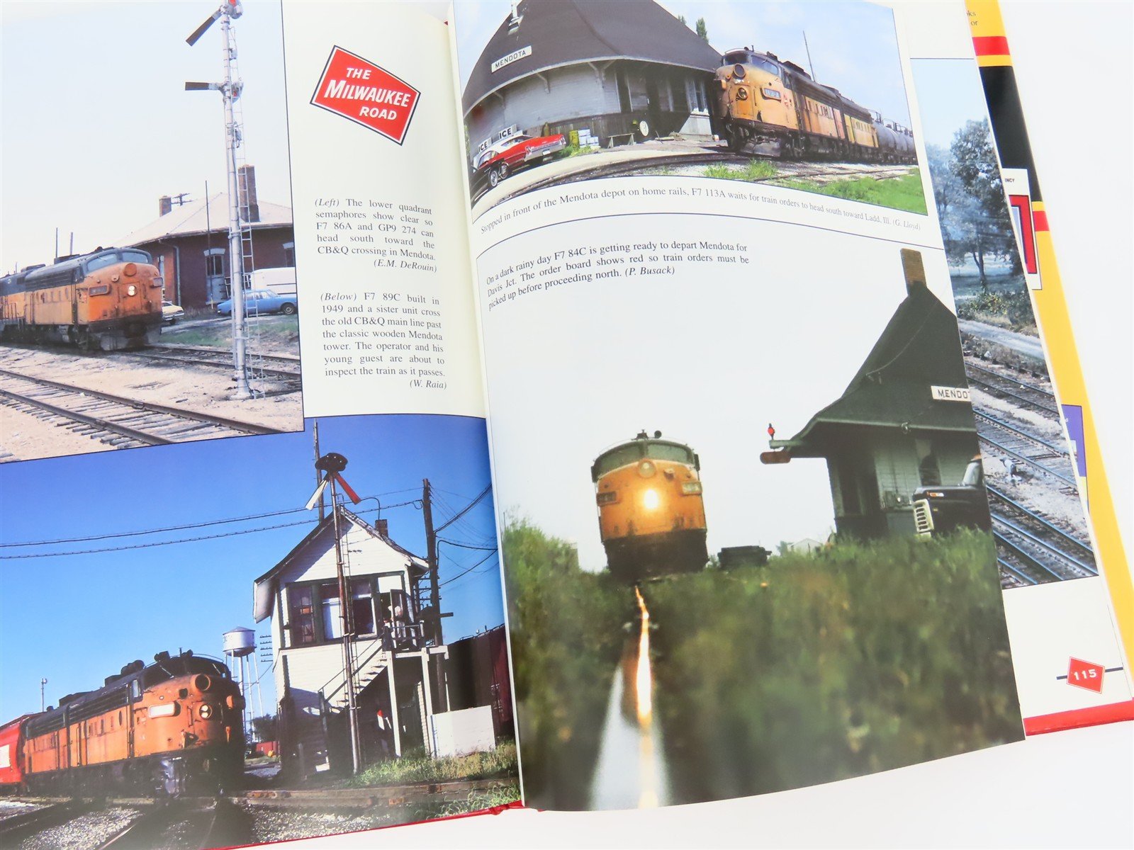 Morning Sun Books: The Milwaukee Road In Color V. 1 The East End by Raia ©1995