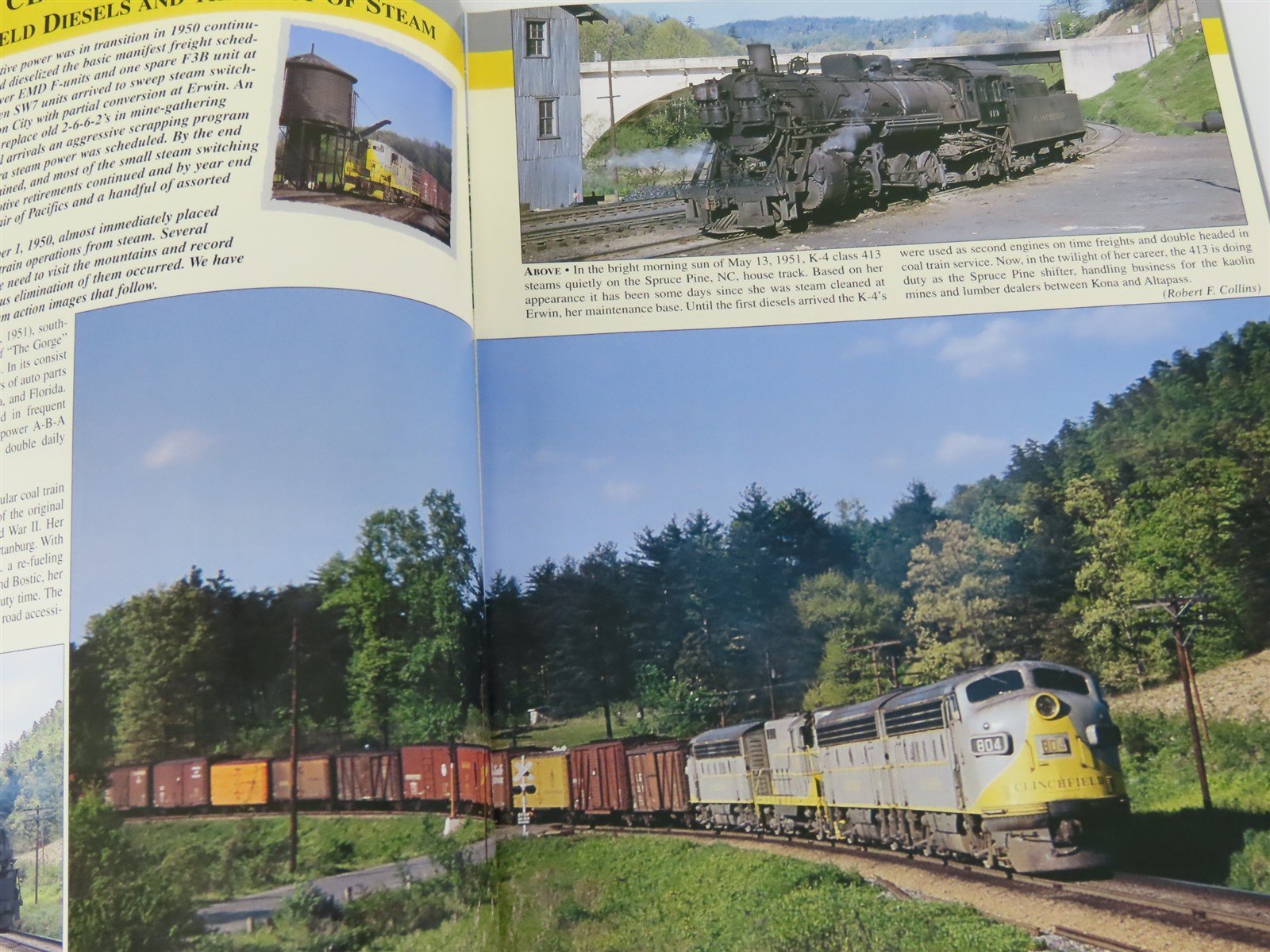 Morning Sun Books: Clinchfield In Color by C.K. Marsh, Jr. ©2004 HC Book