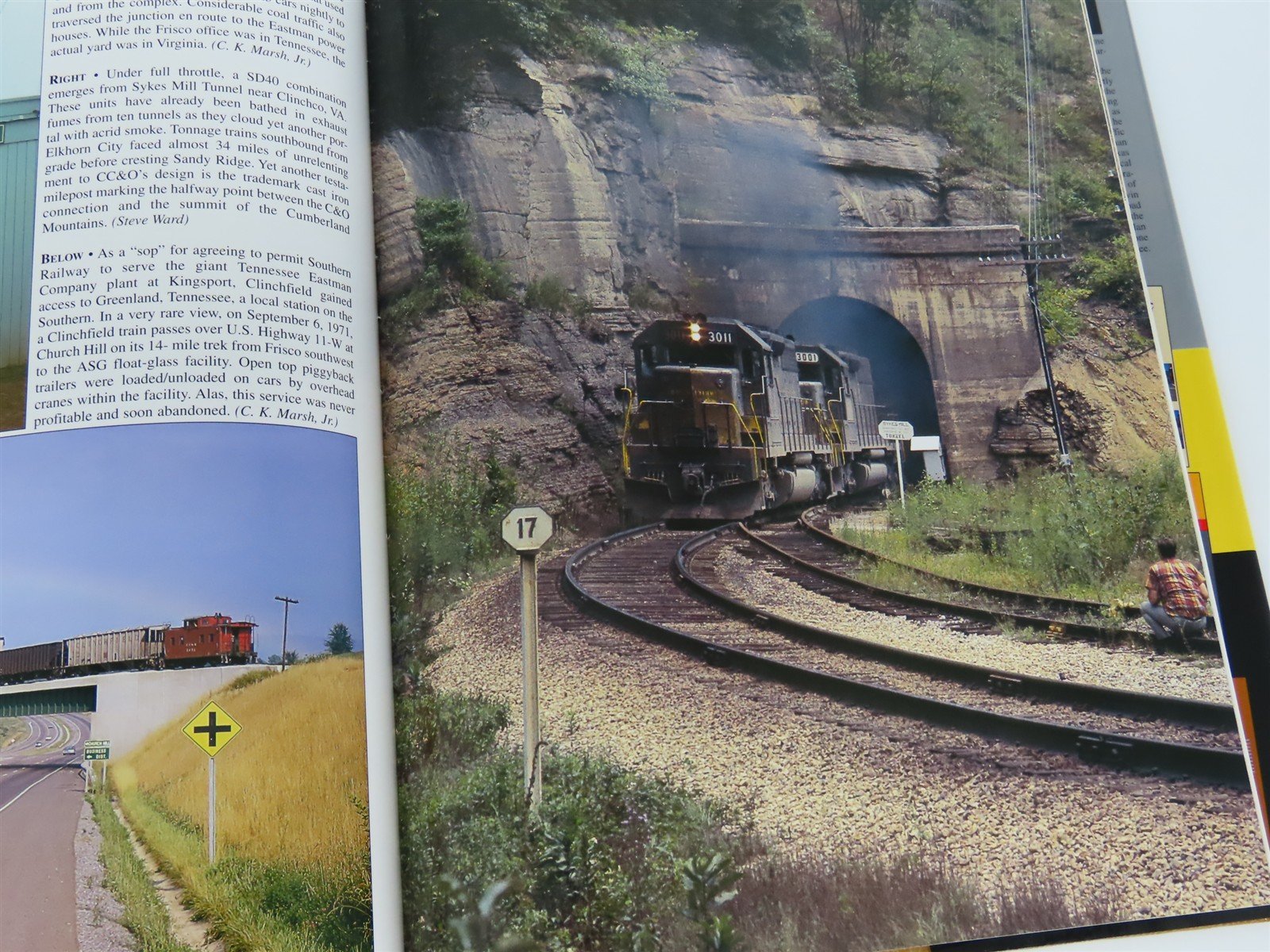 Morning Sun Books: Clinchfield In Color by C.K. Marsh, Jr. ©2004 HC Book