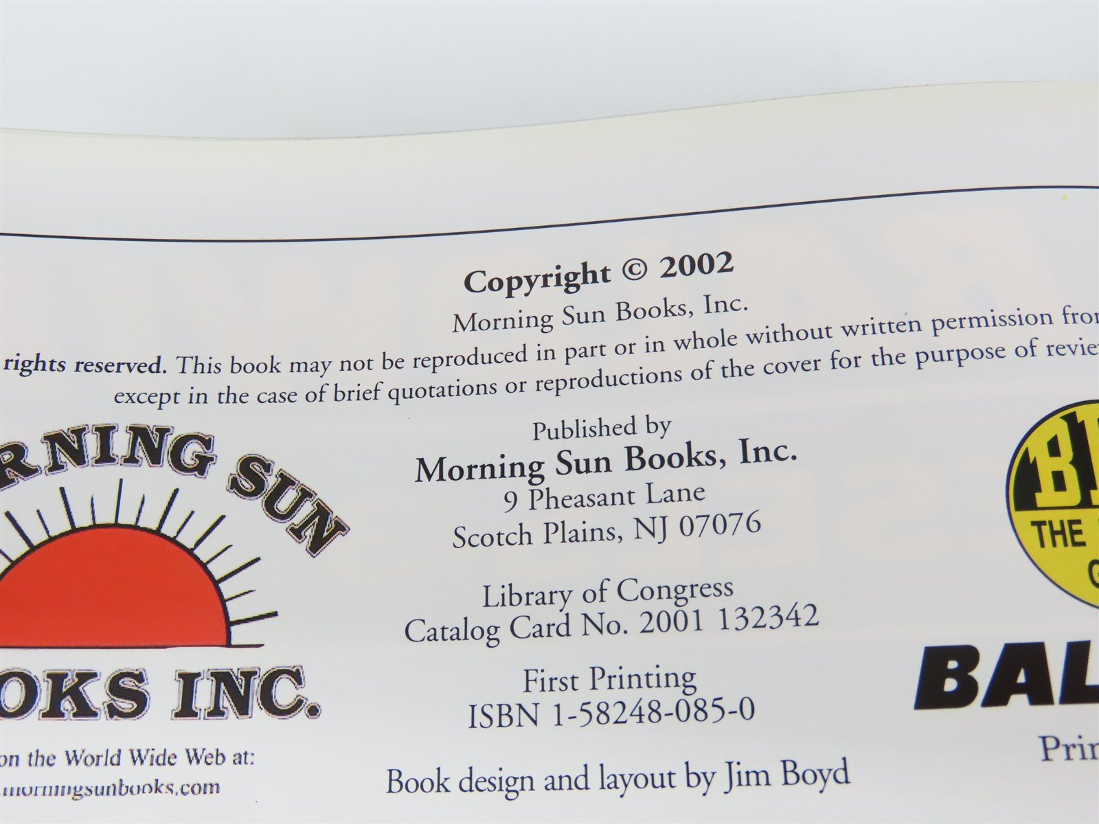 Morning Sun: Baldwin Diesels-3 In Color Baldwin Owners Q-Z by Jim Boyd ©2002