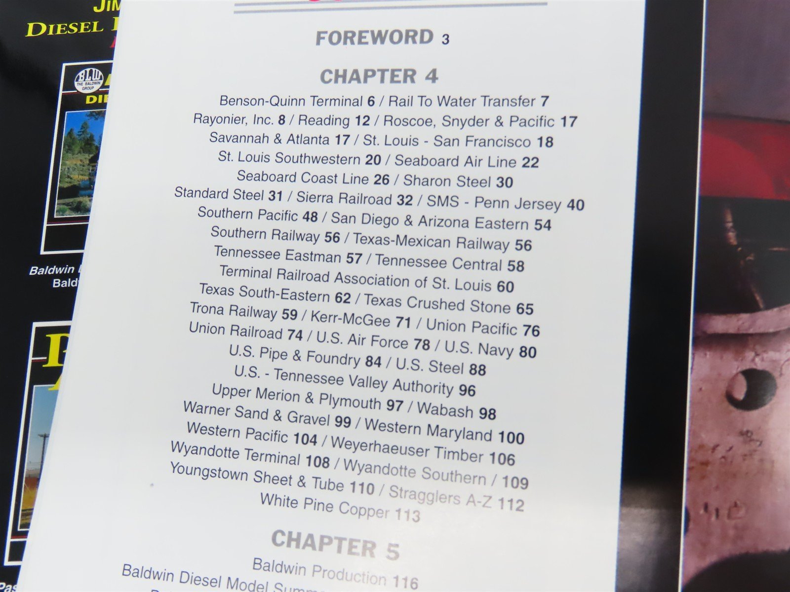 Morning Sun: Baldwin Diesels-3 In Color Baldwin Owners Q-Z by Jim Boyd ©2002