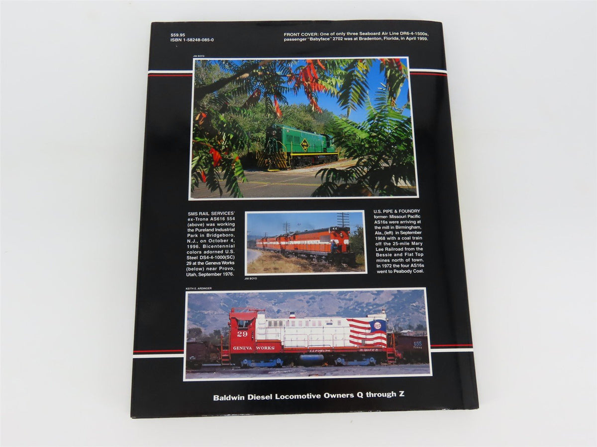 Morning Sun: Baldwin Diesels-3 In Color Baldwin Owners Q-Z by Jim Boyd ©2002