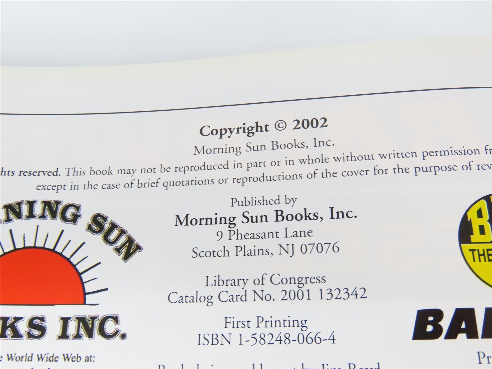 Morning Sun: Baldwin Diesels-1 In Color Baldwin Owners A-G by Jim Boyd ©2002