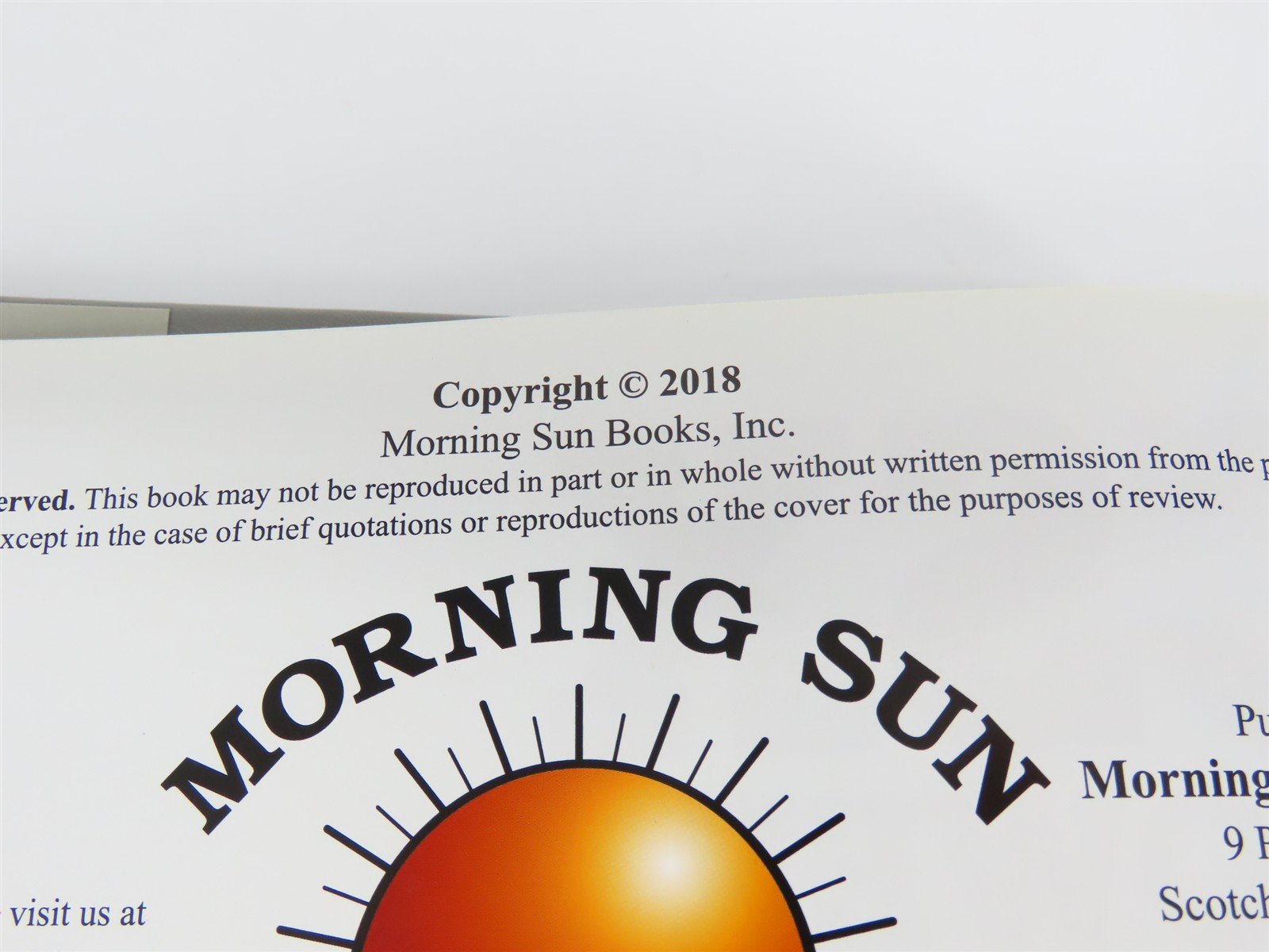 Morning Sun Books: CSX Power In Color Volume 2 by Kurt Reisweber ©2018 HC Book