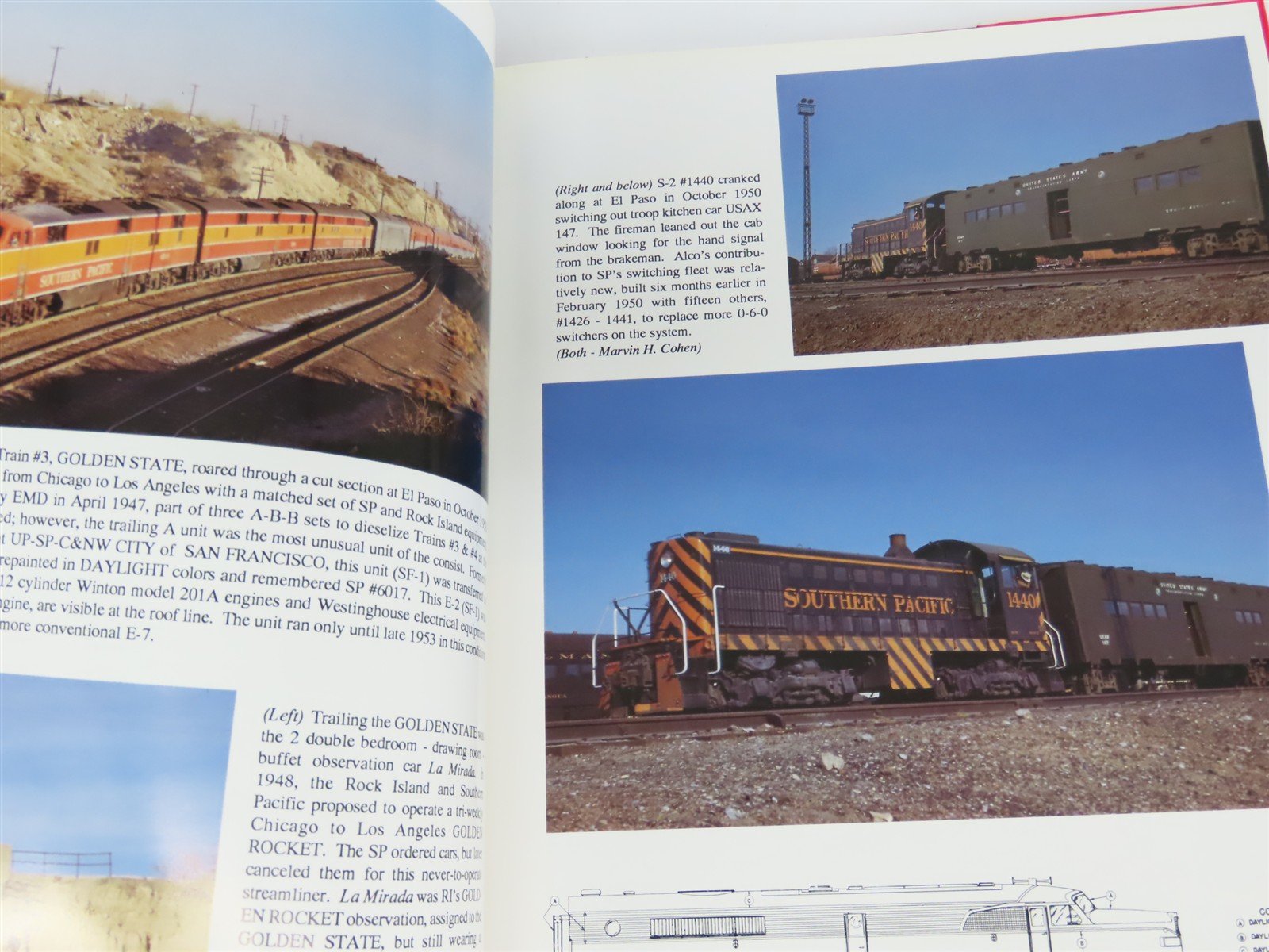 Morning Sun Books: Southern Pacific In Color by David R. Sweetland ©1993 HC Book