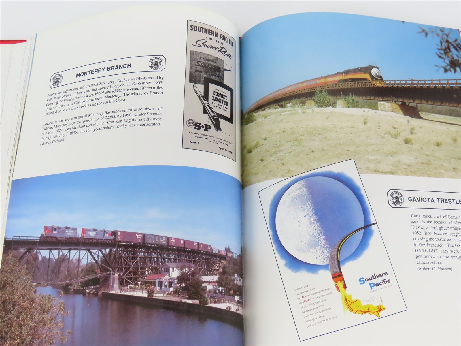 Morning Sun Books: Southern Pacific In Color by David R. Sweetland ©1993 HC Book