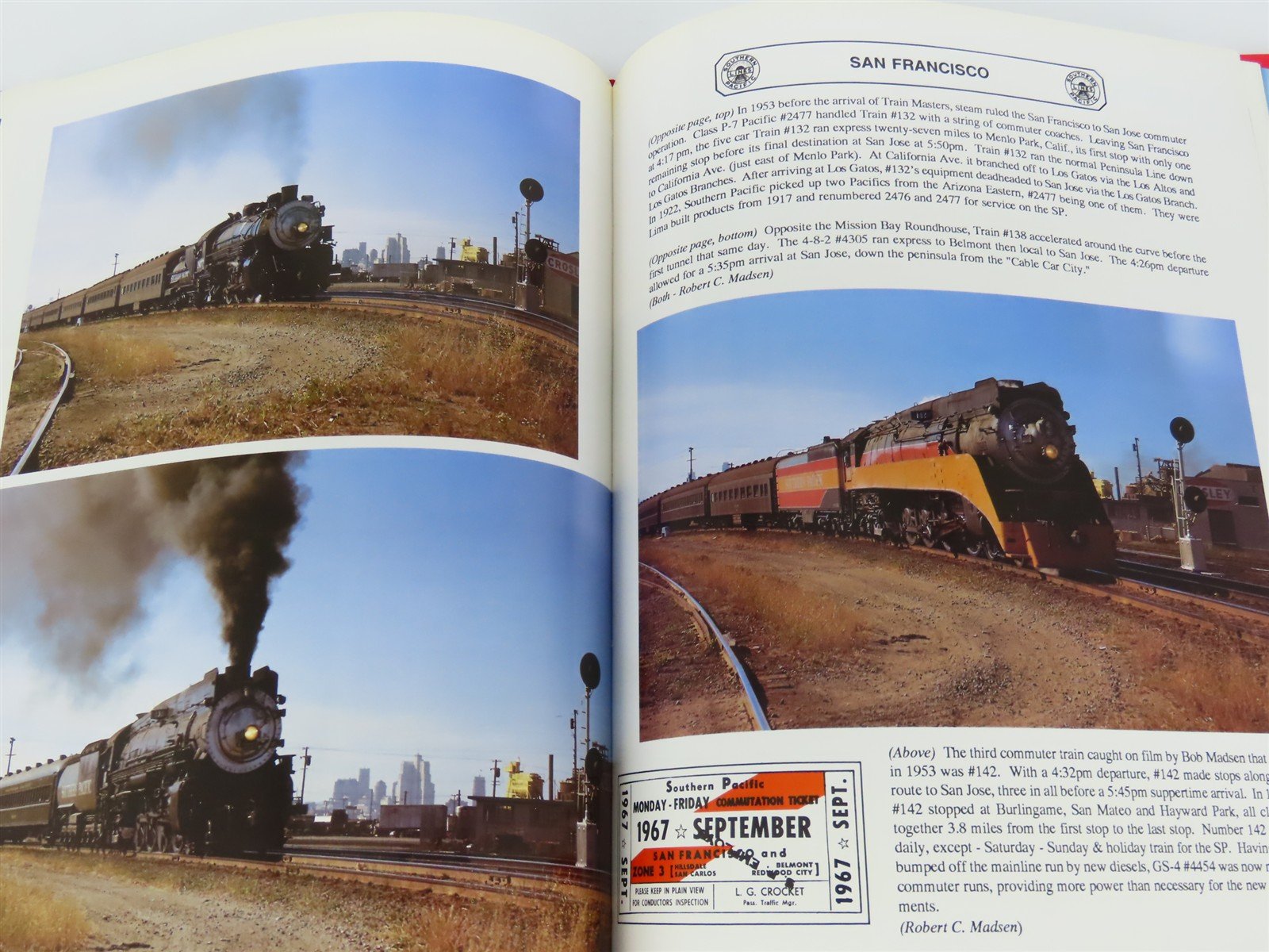 Morning Sun Books: Southern Pacific In Color by David R. Sweetland ©1993 HC Book