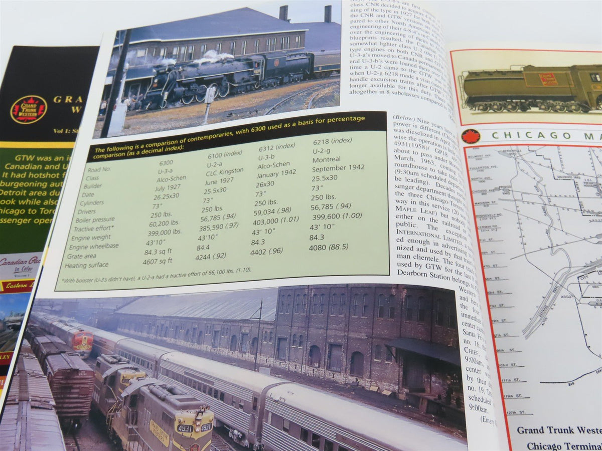 Morning Sun Books: Grand Trunk Western In Color V. 1: Steam &amp; Green, 1941-1961