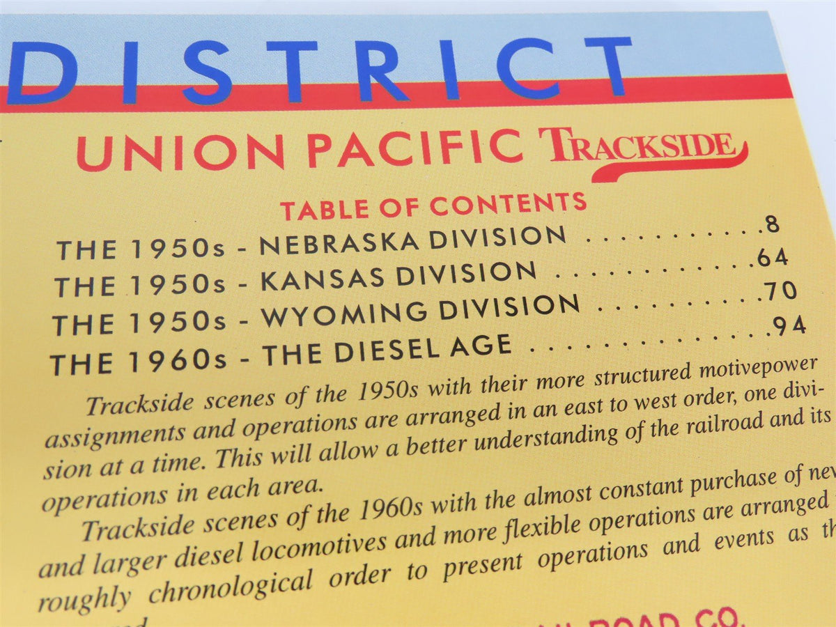 Morning Sun Books: Union Pacific Trackside w/ Lou Schmitz ©1998 HC Book