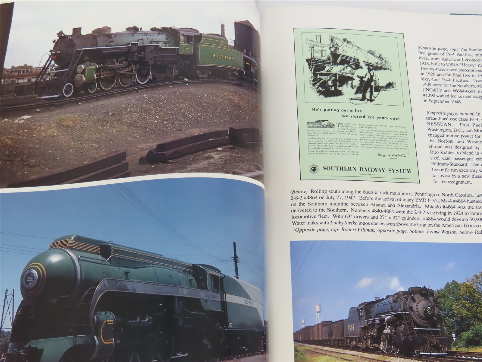 Morning Sun Books: Southern Railway In Color by Cheney & Sweetland ©1993 HC Book