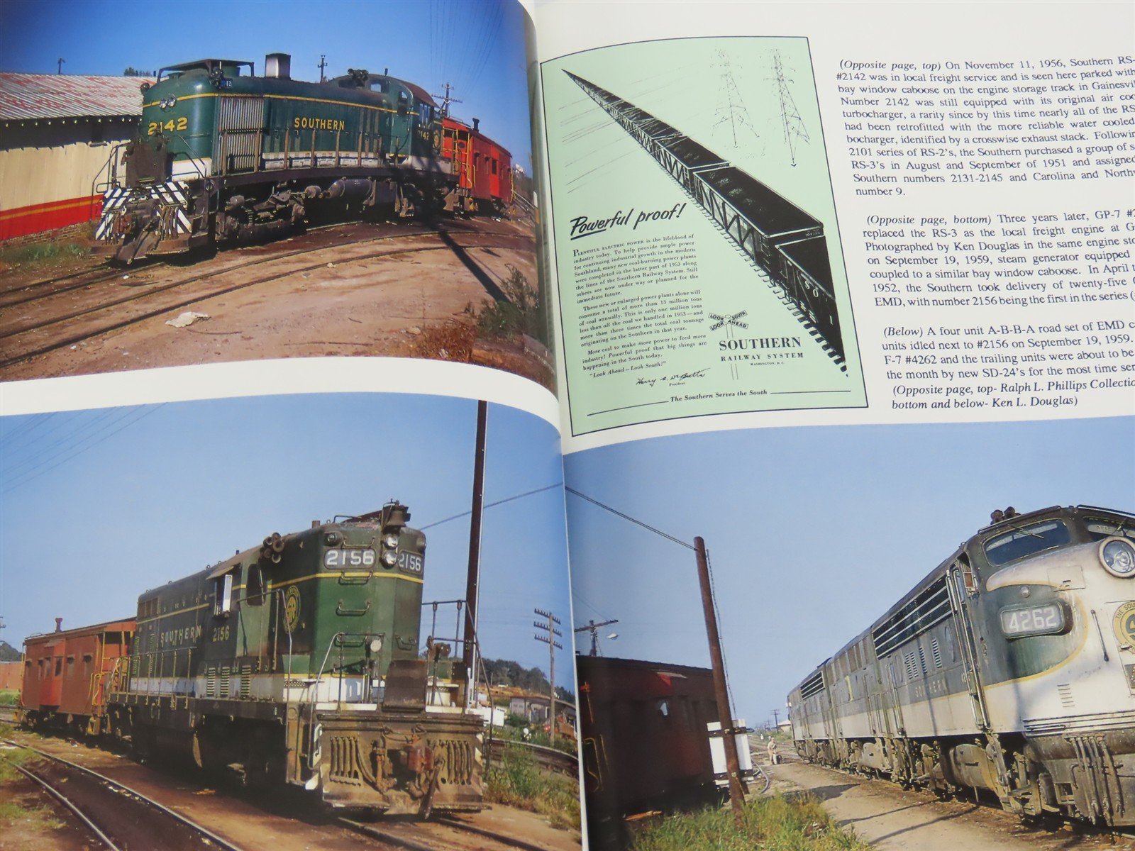 Morning Sun Books: Southern Railway In Color by Cheney & Sweetland ©1993 HC Book