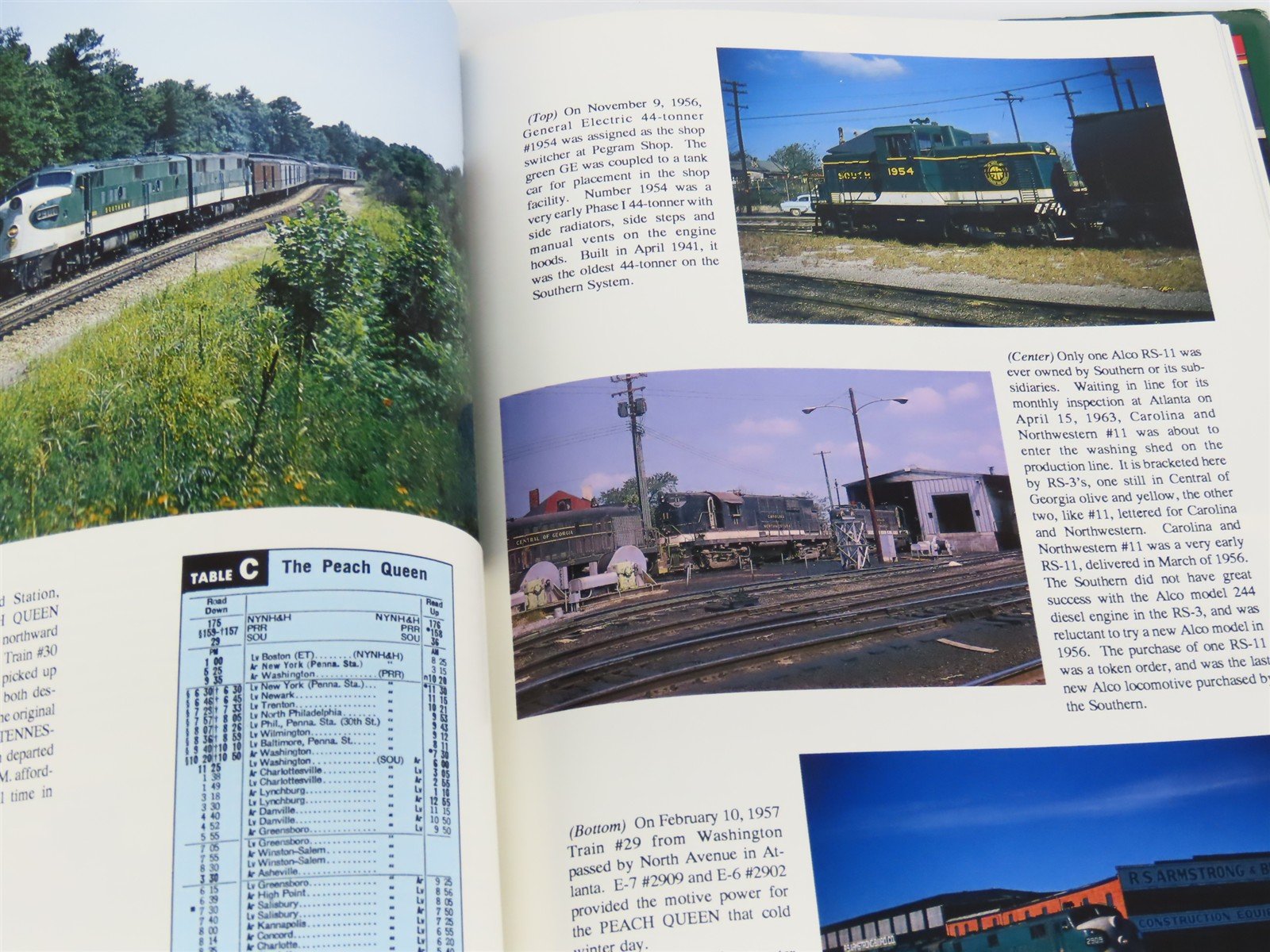 Morning Sun Books: Southern Railway In Color by Cheney & Sweetland ©1993 HC Book