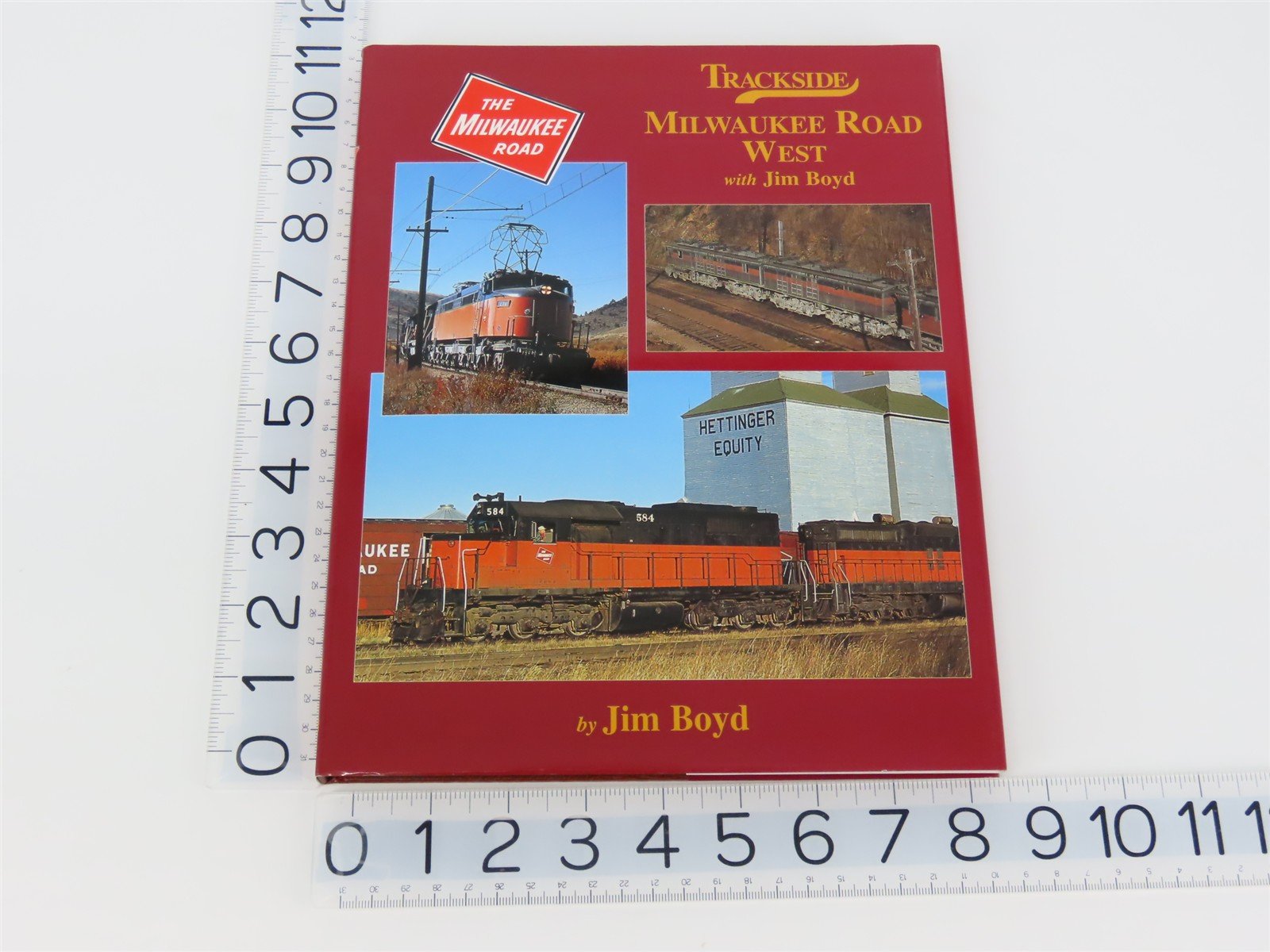 Morning Sun Books: MILW Trackside Milwaukee Road West w/ Jim Boyd ©2006 HC Book