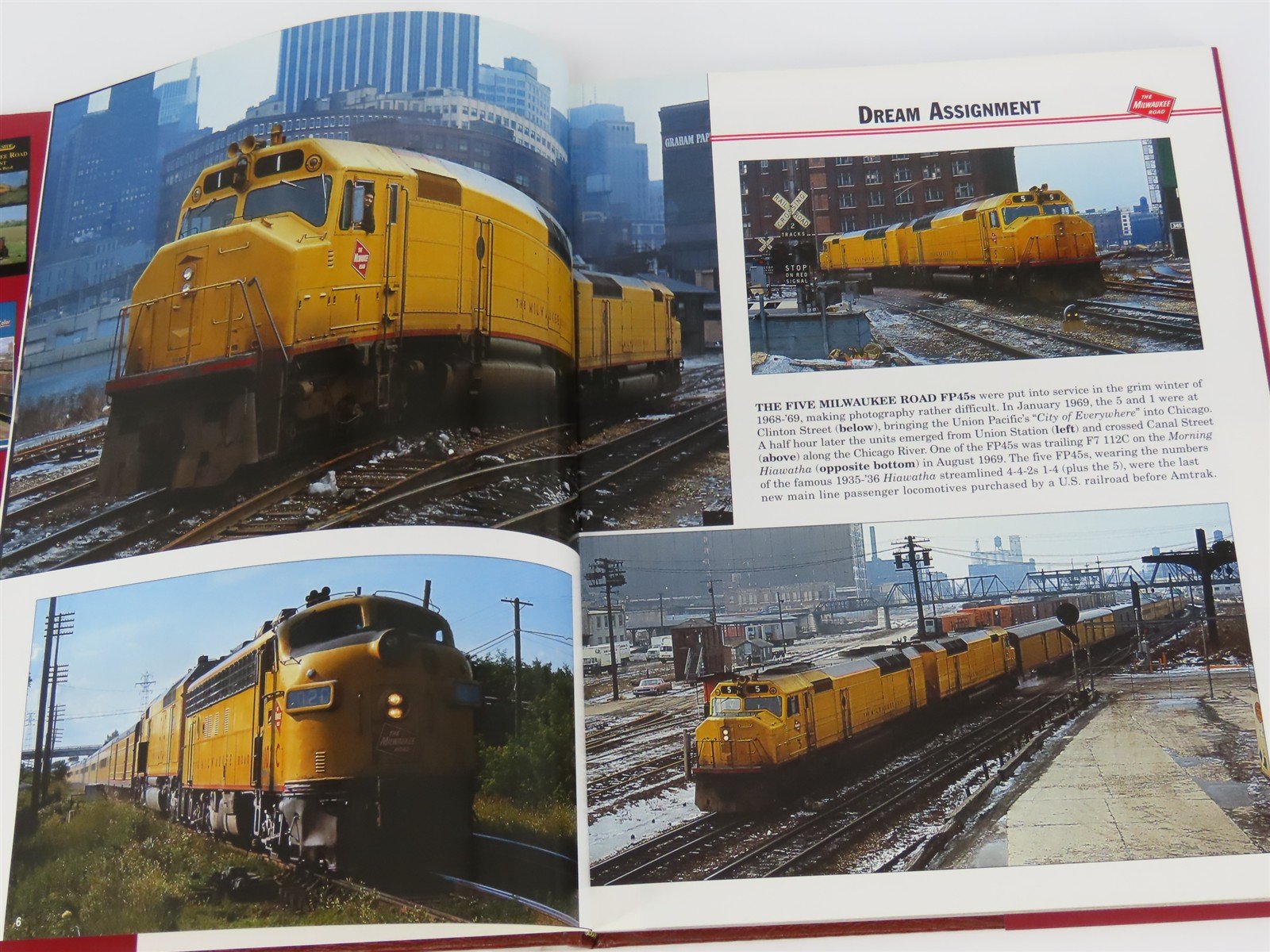 Morning Sun Books: MILW Trackside Milwaukee Road West w/ Jim Boyd ©2006 HC Book