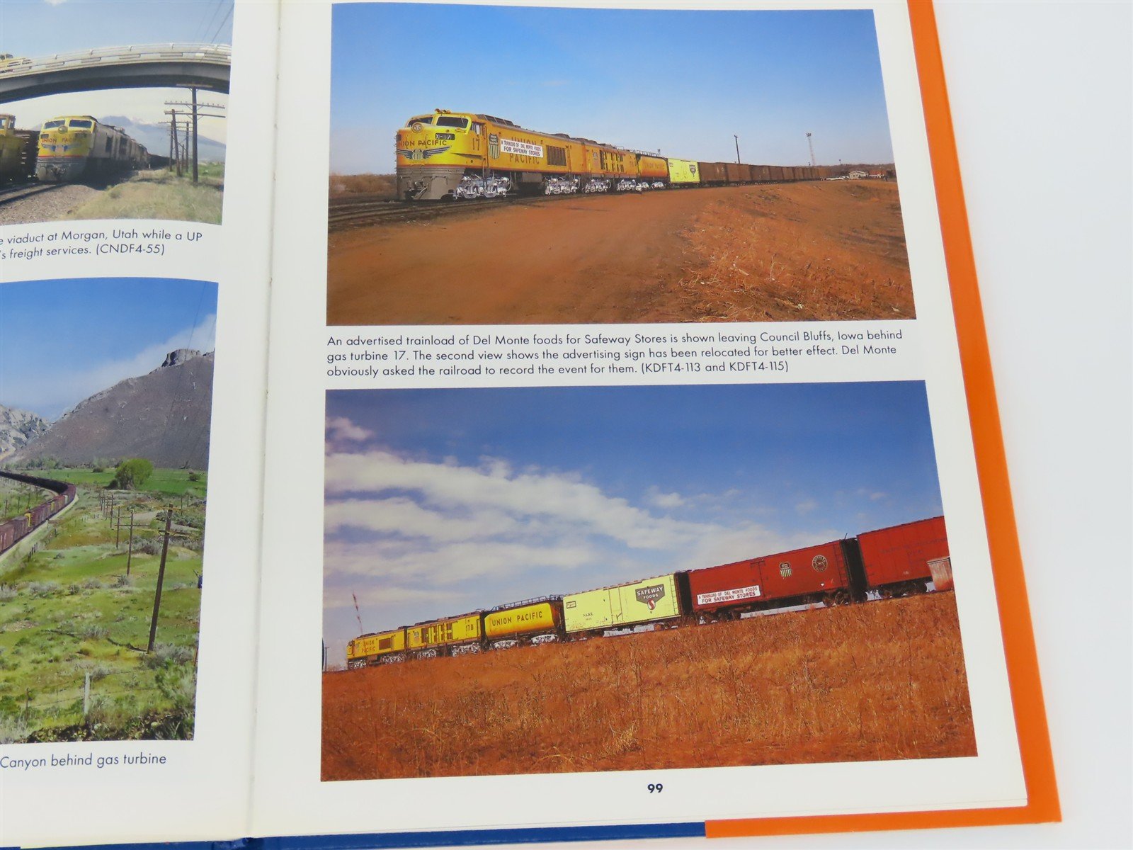 Morning Sun Books: Union Pacific Official Color Photography Book II ©1999