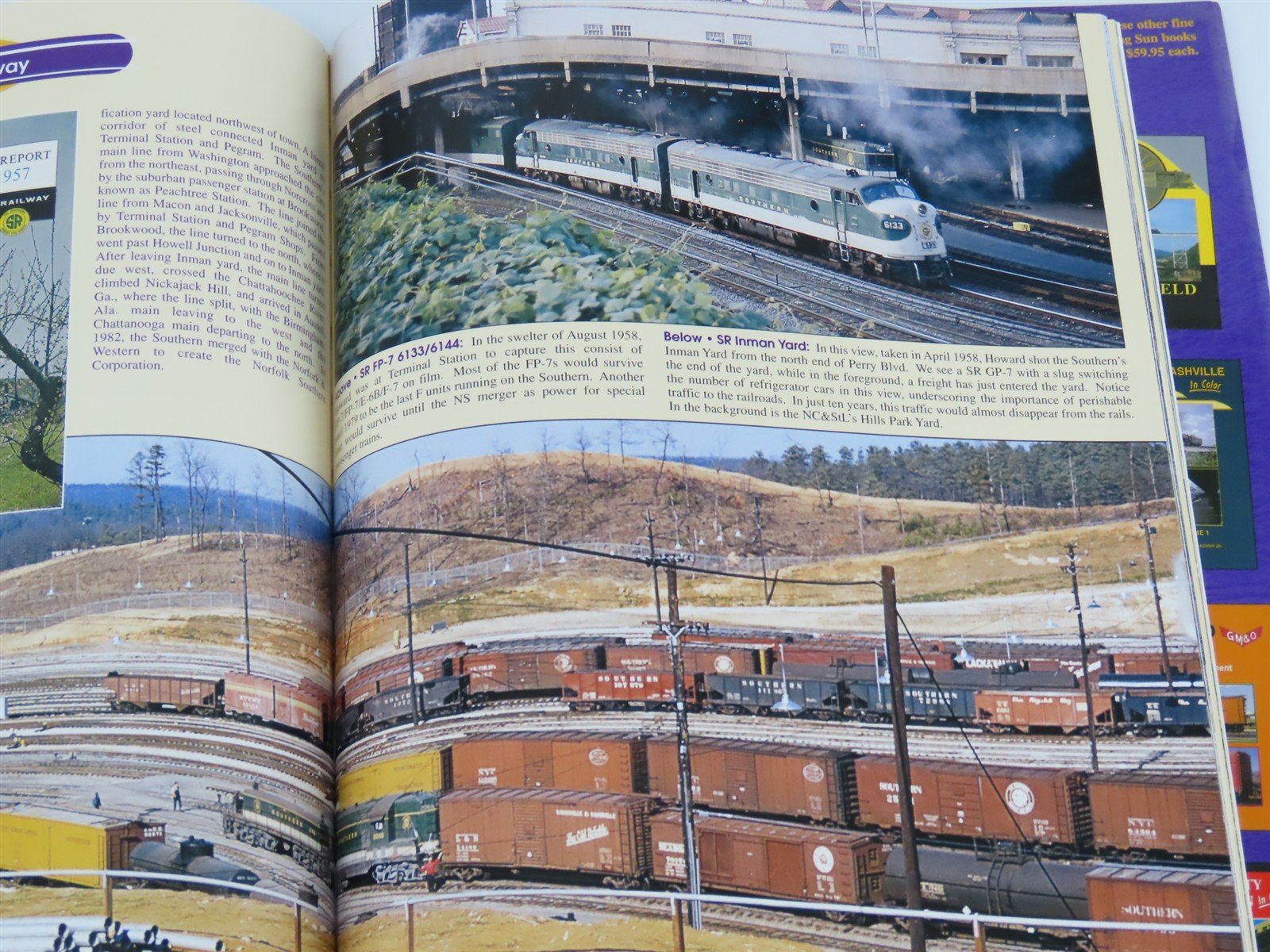 Morning Sun Books: Trackside Around Atlanta 1956-1976 w/ Howard Robins by Faulk