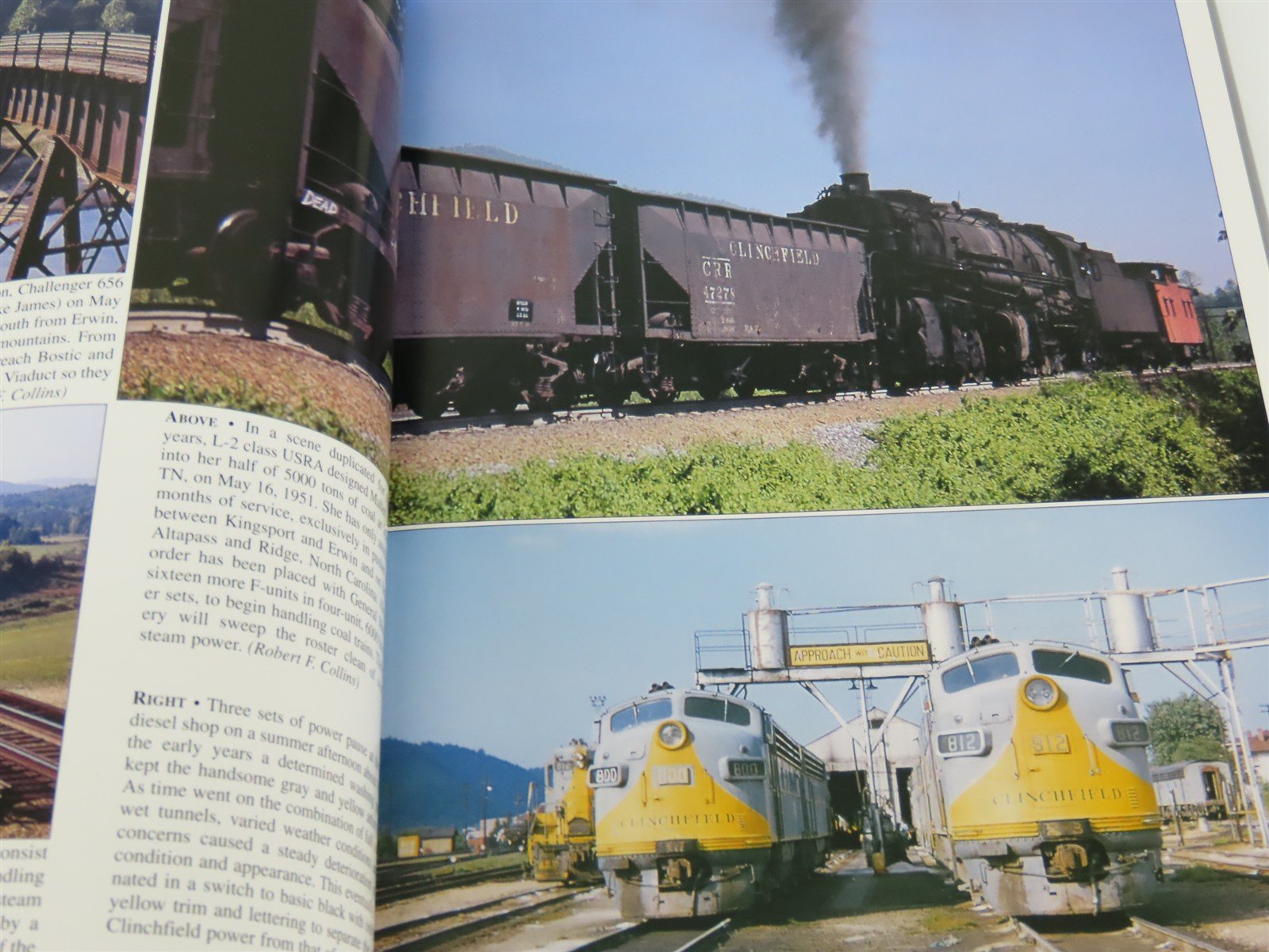 Morning Sun Books: Clinchfield In Color by C.K. Marsh, Jr. ©2004 HC Book
