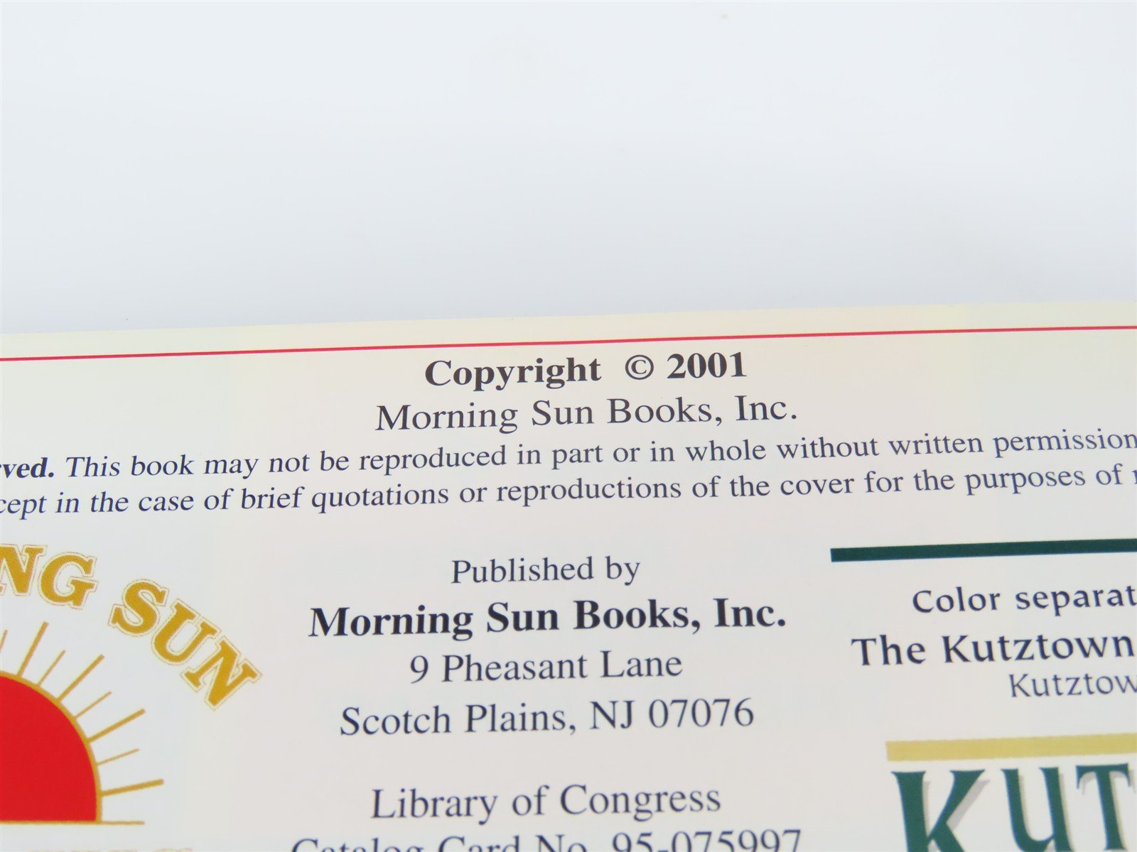 Morning Sun Books: MILW In Color V. 4: Iowa, Missouri Minnesota & The Dakotas