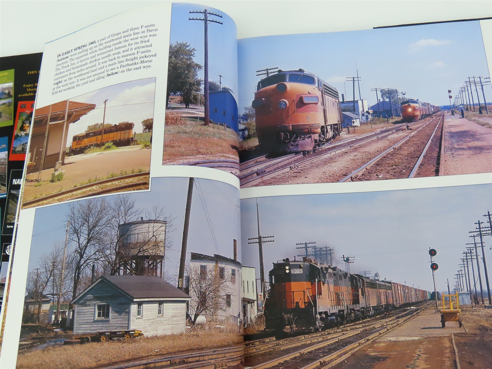 Morning Sun Books: MILW Trackside Milwaukee Road East w/ Jim Boyd ©2005 HC Book