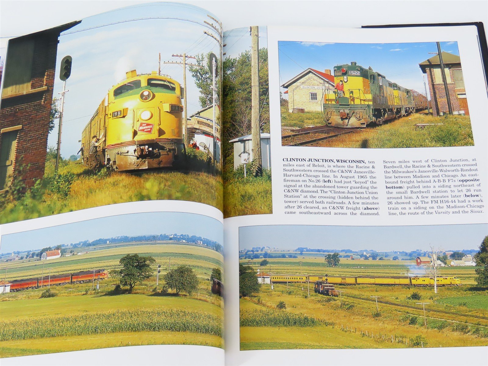 Morning Sun Books: MILW Trackside Milwaukee Road East w/ Jim Boyd ©2005 HC Book
