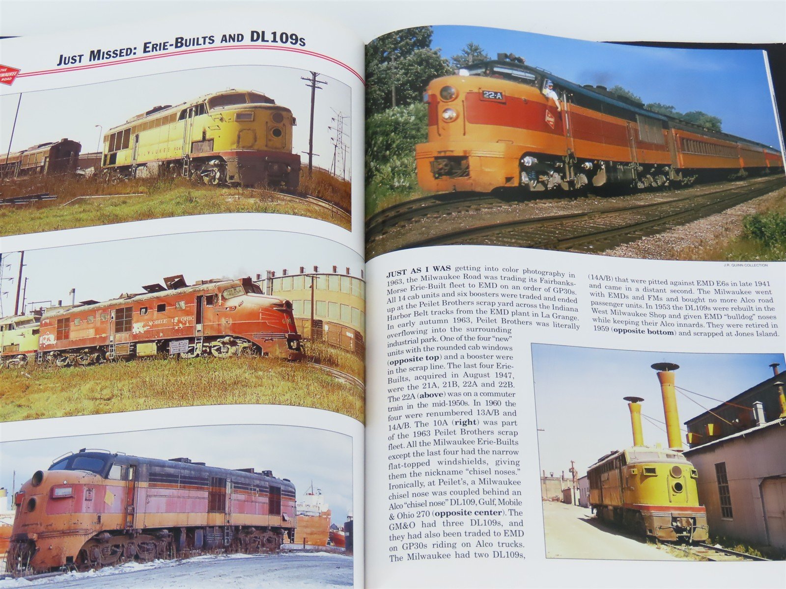 Morning Sun Books: MILW Trackside Milwaukee Road East w/ Jim Boyd ©2005 HC Book