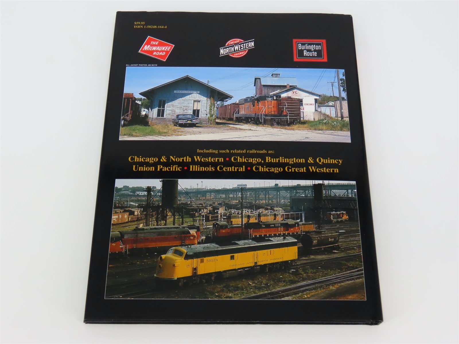 Morning Sun Books: MILW Trackside Milwaukee Road East w/ Jim Boyd ©2005 HC Book