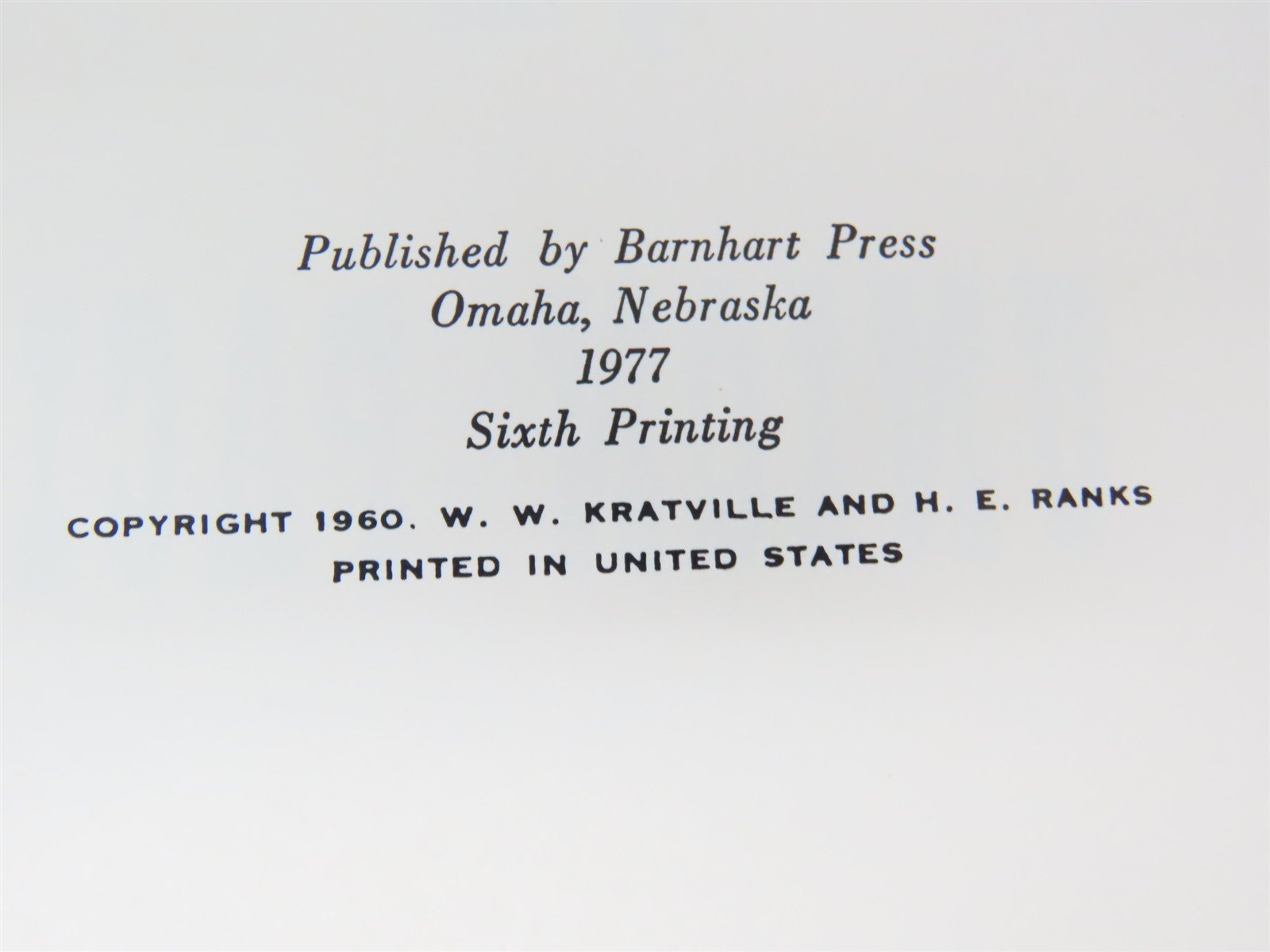 Motive Power of the Union Pacific by Kratville & Ranks ©1977 HC Book