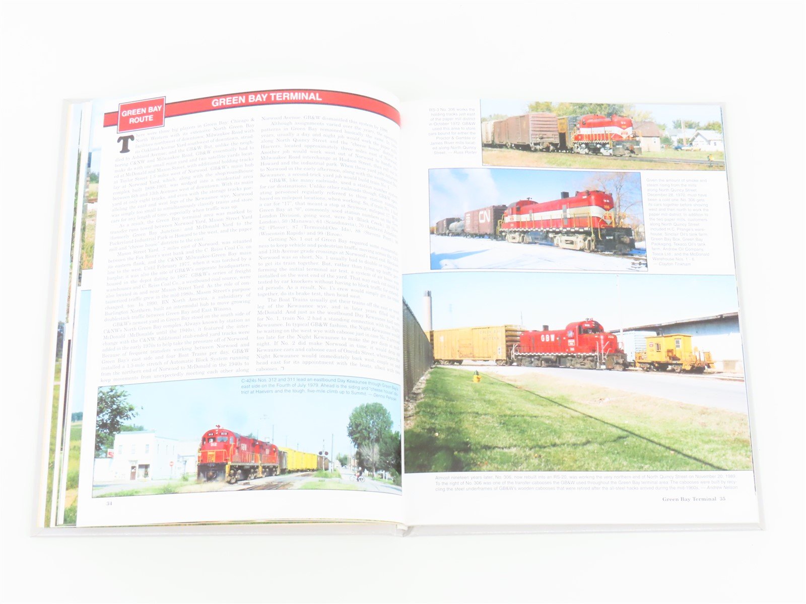 Green Bay & Western Color Pictorial The Green Bay Route by Andrew Nelson ©2003