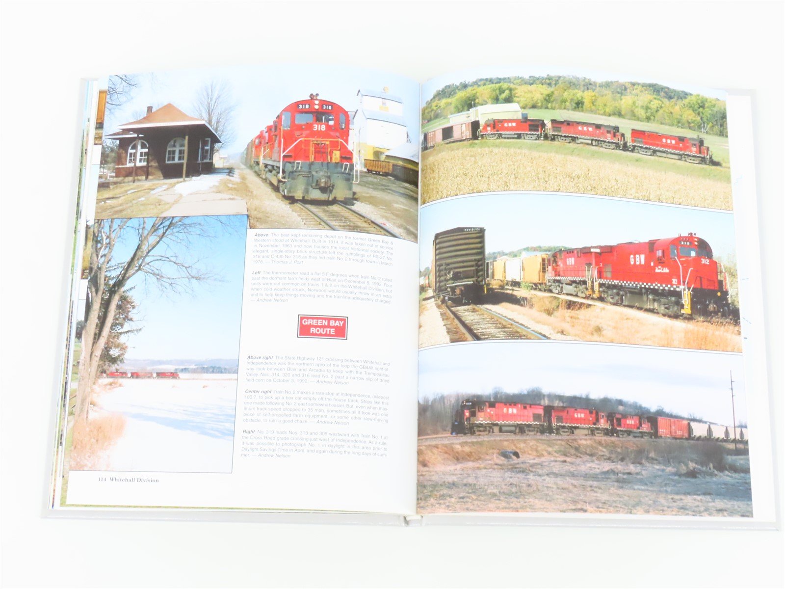 Green Bay & Western Color Pictorial The Green Bay Route by Andrew Nelson ©2003