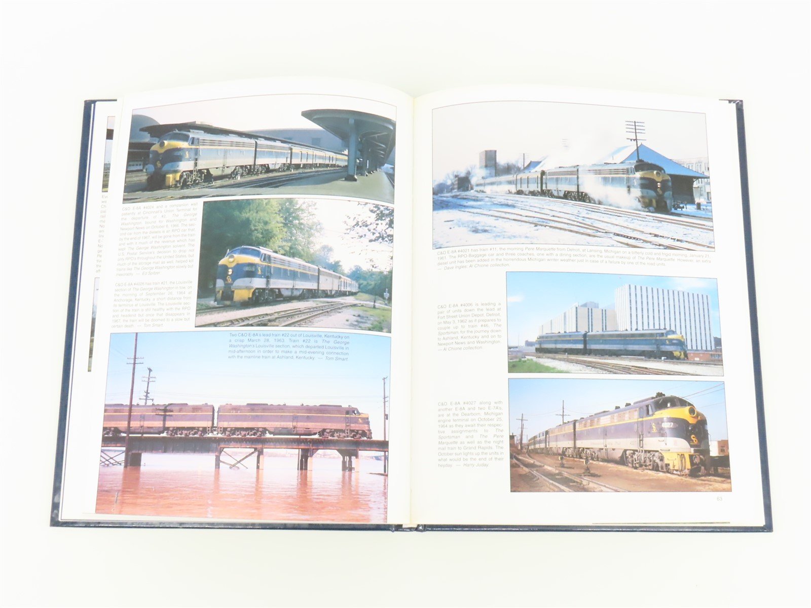 Chesapeake & Ohio Color Pictorial Volume One by Harry Stegmaier ©1998 HC Book