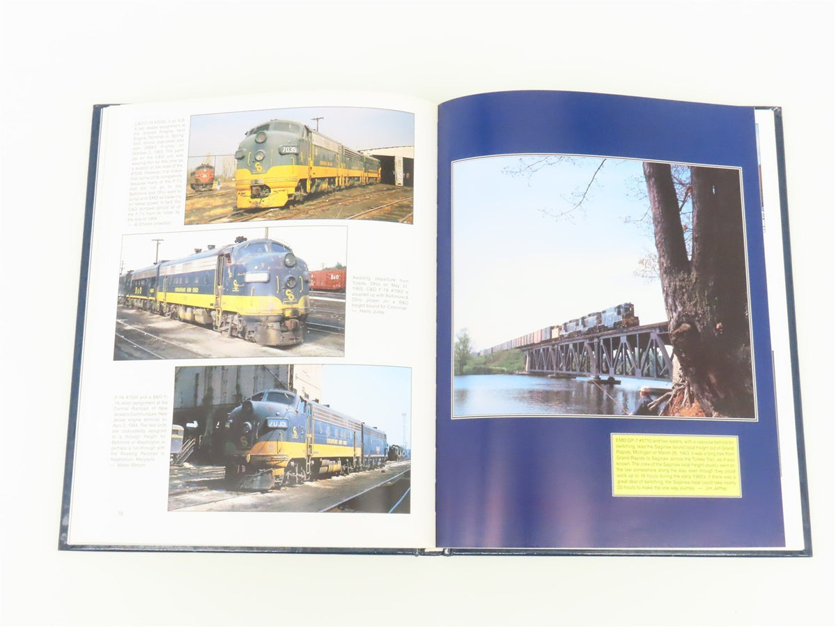 Chesapeake &amp; Ohio Color Pictorial Volume One by Harry Stegmaier ©1998 HC Book