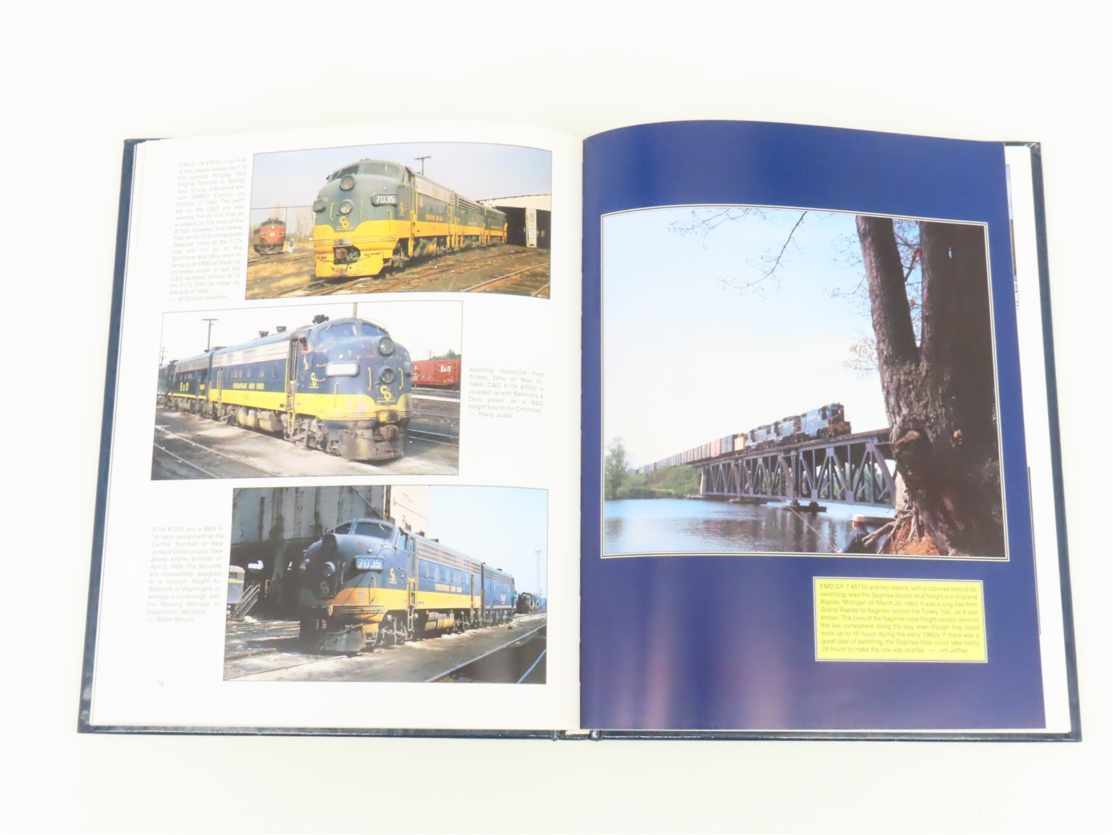 Chesapeake & Ohio Color Pictorial Volume One by Harry Stegmaier ©1998 HC Book