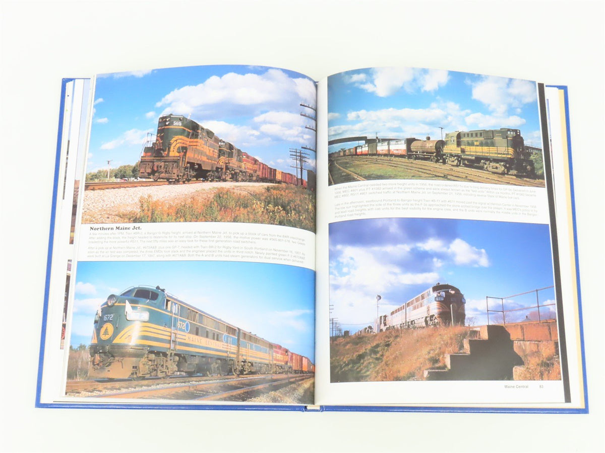 New England&#39;s Colorful Railroads Volume One by David R. Sweetland ©2000 HC Book