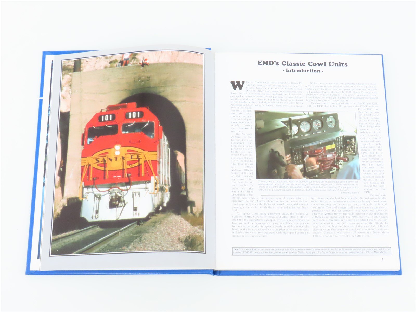Electro-Motive Division's Classic Cowl Units by Sean Graham-White ©2002 HC Book