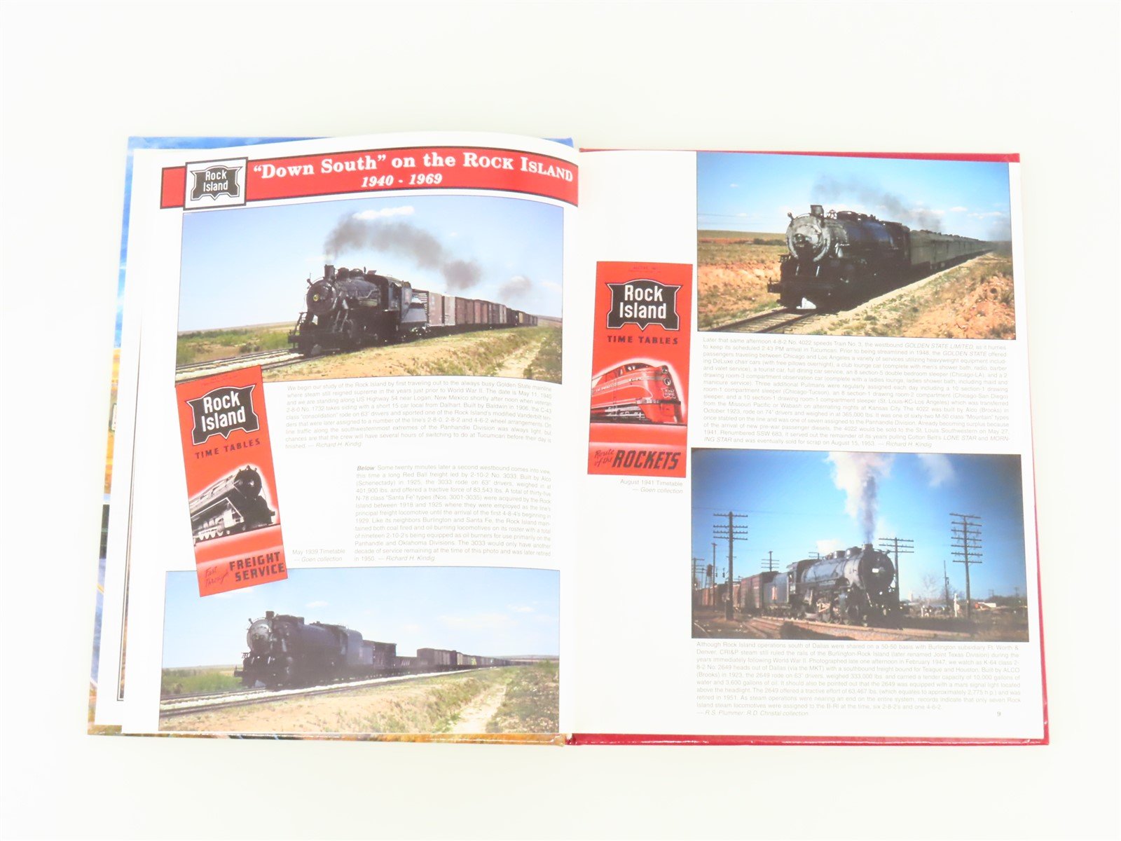 Down South on the Rock Island 1940-1969 by Steve Allen Goen ©2002 HC Book