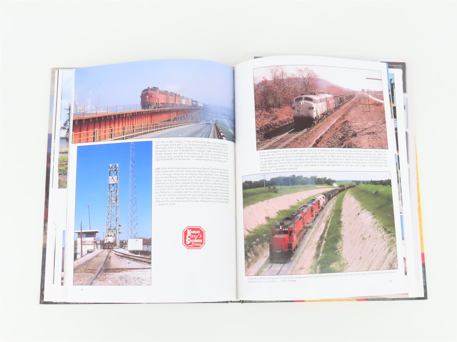 Kansas City Southern Color Pictorial by Steve Allen Goen ©1999 HC Book