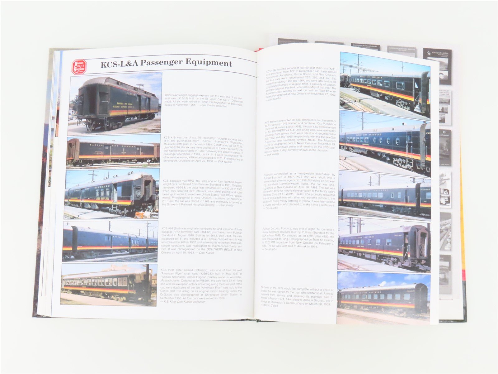 Kansas City Southern Color Pictorial by Steve Allen Goen ©1999 HC Book