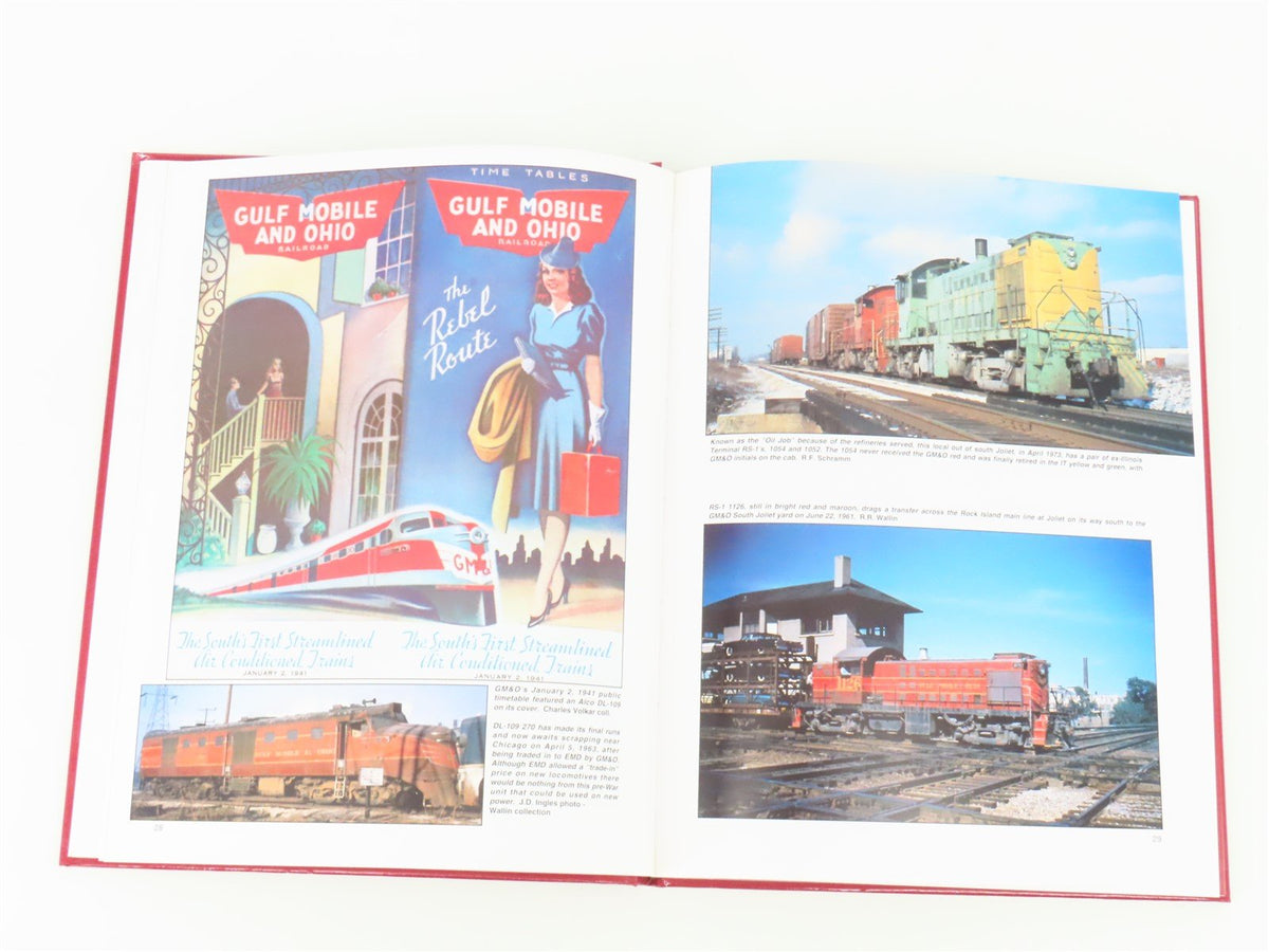 Gulf, Mobile &amp; Ohio Color Pictorial by R.R. &quot;Dick&quot; Wallin ©1996 HC Book