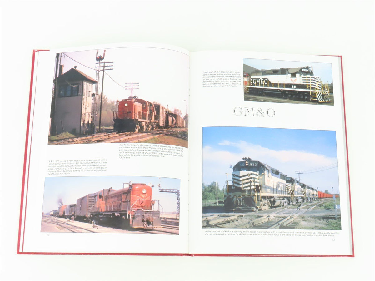 Gulf, Mobile &amp; Ohio Color Pictorial by R.R. &quot;Dick&quot; Wallin ©1996 HC Book