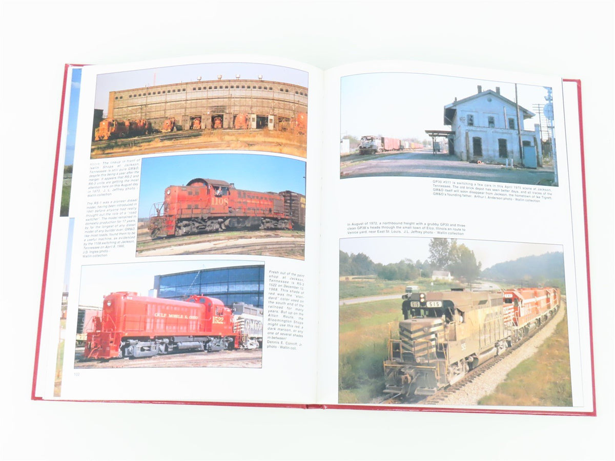Gulf, Mobile &amp; Ohio Color Pictorial by R.R. &quot;Dick&quot; Wallin ©1996 HC Book